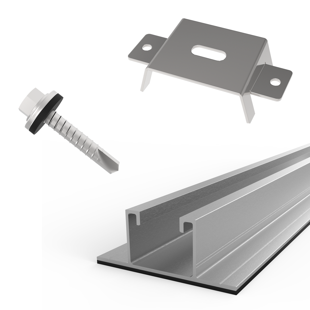 Ω FIX - Fixing for corrugated sheet metal