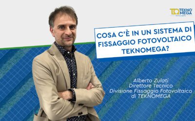 Cosa c’è in un sistema di fissaggio fotovoltaico TEKNOMEGA?